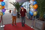 Rotterdam 9 augustus 2015
Edwin Smulders Johnny de Mol en Tomas v d Broek tijdens opnames van het rtl programma Down met Johnny. We gingen naar de premiere naar Wickie de Viking in het nieuwe Luxor.