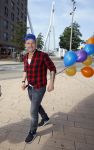 Rotterdam 9 augustus 2015
Edwin Smulders Johnny de Mol en Tomas v d Broek tijdens opnames van het rtl programma Down met Johnny. We gingen naar de premiere naar Wickie de Viking in het nieuwe Luxor.