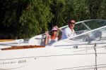 Nigtevecht 13 augustus 2015
Jurgen Smit en Milika Peterzon varen met hun boot en hond op de vecht.