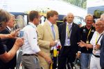Utrecht 4 juli 2015
Tour de France start met de proloog in Utrecht. Koning Willem Alexander met burgemeester Jan v Zanen Joop Zoetemelk Richard Plugge (team Lotto  Jumbo)