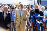 Utrecht 4 juli 2015
Tour de France start met de proloog in Utrecht. Koning Willem Alexander met burgemeester Jan v Zanen Joop Zoetemelk Richard Plugge (team Lotto  Jumbo)