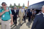 Utrecht 4 juli 2015
Tour de France start met de proloog in Utrecht. Koning Willem Alexander met burgemeester Jan v Zanen Joop Zoetemelk Richard Plugge (team Lotto  Jumbo)
