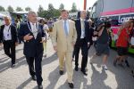 Utrecht 4 juli 2015
Tour de France start met de proloog in Utrecht. Koning Willem Alexander met burgemeester Jan v Zanen Joop Zoetemelk Richard Plugge (team Lotto  Jumbo)
