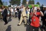 Utrecht 4 juli 2015
Tour de France start met de proloog in Utrecht. Koning Willem Alexander met burgemeester Jan v Zanen Joop Zoetemelk Richard Plugge (team Lotto  Jumbo)
