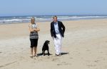 Wassenaar 10 juli 2015
Fotouurtje met Koningin Maxima Koning Willem Alexander en de prinsesjes Amalia Alexia en Ariane op het strand van Wassenaar.