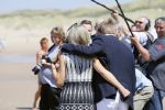 Wassenaar 10 juli 2015
Fotouurtje met Koningin Maxima Koning Willem Alexander en de prinsesjes Amalia Alexia en Ariane op het strand van Wassenaar.