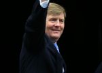 Amsterdam 16 juni 2015
Prinses Beatrix en Koning Willem Alexander arriveren bij het paleis op de dam.