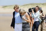 Wassenaar 10 juli 2015
Fotouurtje met Koningin Maxima Koning Willem Alexander en de prinsesjes Amalia Alexia en Ariane op het strand van Wassenaar.