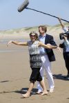 Wassenaar 10 juli 2015
Fotouurtje met Koningin Maxima Koning Willem Alexander en de prinsesjes Amalia Alexia en Ariane op het strand van Wassenaar.