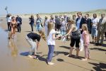 Wassenaar 10 juli 2015
Fotouurtje met Koningin Maxima Koning Willem Alexander en de prinsesjes Amalia Alexia en Ariane op het strand van Wassenaar.