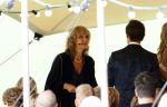 Volendam Katwoude 15 augustus 2015
Trouwen Jaap en Jenny Kwakman. Leonie Jansen trouwt het stel