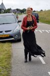 Volendam Katwoude 15 augustus 2015
Trouwen Jaap en Jenny Kwakman. Leonie Jansen trouwt het stel