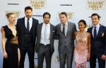 Amsterdam 1 juli 2015
Premiere Magic Mike XXL in Tuschinski in aanwezigheid van de cast met Channing Tatum Matt Bomer Joe Manganiello Adam RodriguezAmber Heard Jada Pinkett Smith en regisseur Gregory Jacobs.