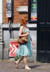 Amsterdam 2 juli 2015  
Marian Mudder op straat