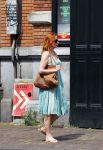 Amsterdam 2 juli 2015  
Marian Mudder op straat