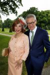 Haarzuilens 17 juni 2015
Haringparty op kasteel de Haar. Marijke Helwegen met man