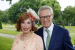 Haarzuilens 17 juni 2015
Haringparty op kasteel de Haar. Marijke Helwegen met man