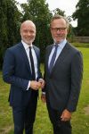 Haarzuilens 17 juni 2015
Haringparty op kasteel de Haar. Mart Visser met Partner Jop