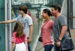 Amsterdam 5 juli 2015
Martijn Krabbe en zijn vriendin Noi Pakon gaan met kinderen naar de bioscoop.