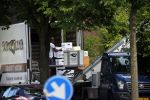 Amsterdam 18 juli 2015
Verhuizers halen spullen uit het huis van Martijn Krabbe.