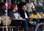 Amsterdam 18 juni 2015
Marvin Breukhoven met vriend op terras