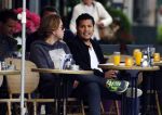 Amsterdam 18 juni 2015
Marvin Breukhoven met vriend op terras