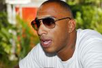 ibiza 7 augustus 2015
Maurice Mobetie (Momo) de ex vriend van Sylvie Meis wordt geintervieuwd voor het duitse blad Gala in zijn club Cavalli ibiza