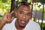 ibiza 7 augustus 2015
Maurice Mobetie (Momo) de ex vriend van Sylvie Meis wordt geintervieuwd voor het duitse blad Gala in zijn club Cavalli ibiza