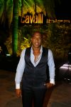 ibiza 7 augustus 2015
Maurice Mobetie (Momo) de ex vriend van Sylvie Meis wordt geintervieuwd voor het duitse blad Gala in zijn club Cavalli ibiza