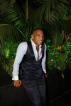 ibiza 7 augustus 2015
Maurice Mobetie (Momo) de ex vriend van Sylvie Meis wordt geintervieuwd voor het duitse blad Gala in zijn club Cavalli ibiza