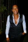 ibiza 7 augustus 2015
Maurice Mobetie (Momo) de ex vriend van Sylvie Meis wordt geintervieuwd voor het duitse blad Gala in zijn club Cavalli ibiza