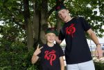 Bunnik 28 juni 2015
Enzo Knol met zijn kleidinglijn. samen met Max Smulders