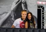 Amsterdam 11 juli 2015 
Day at the park Buddha to Buddha.
DJ Junior S (Junior Smulders) en Melissa Sneekes als DJ