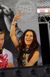 Amsterdam 11 juli 2015 
Day at the park Buddha to Buddha.
DJ Junior S (Junior Smulders) en Melissa Sneekes als DJ