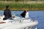 Weesp 16 juni 2015
Jurgen Smit en Milika Peterzon en hond romatisch op de vecht aan het varen met hun boot.