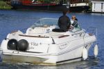 Weesp 16 juni 2015
Jurgen Smit en Milika Peterzon en hond romatisch op de vecht aan het varen met hun boot.