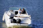 Weesp 16 juni 2015
Jurgen Smit en Milika Peterzon en hond romatisch op de vecht aan het varen met hun boot.
