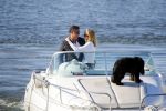 Weesp 16 juni 2015
Jurgen Smit en Milika Peterzon en hond romatisch op de vecht aan het varen met hun boot.