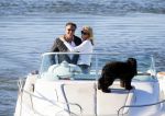 Weesp 16 juni 2015
Jurgen Smit en Milika Peterzon en hond romatisch op de vecht aan het varen met hun boot.