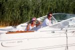 Nigtevecht 13 augustus 2015
Jurgen Smit en Milika Peterzon varen met hun boot en hond op de vecht.