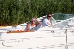 Nigtevecht 13 augustus 2015
Jurgen Smit en Milika Peterzon varen met hun boot en hond op de vecht.