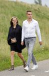 Volendam Katwoude 15 augustus 2015
Trouwen Jaap en Jenny Kwakman. Monique Smit met vriend Martijn