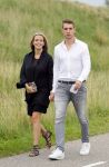Volendam Katwoude 15 augustus 2015
Trouwen Jaap en Jenny Kwakman. Monique Smit met vriend Martijn