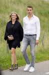 Volendam Katwoude 15 augustus 2015
Trouwen Jaap en Jenny Kwakman. Monique Smit met vriend Martijn