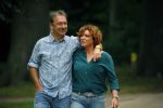 s Gravenland 14 juli 2015
Myrna Goossen laat samen met haar nieuwe vriend Erik Klap de hond uit.