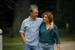 s Gravenland 14 juli 2015
Myrna Goossen laat samen met haar nieuwe vriend Erik Klap de hond uit.