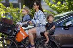 Amsterdam 12 juni 2015
Nadja Hupscher met haar 2 kinderen op de fiets