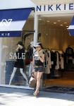 Amsterdam 1 juli 2015 
Nikkie Plessen voor haar winkel