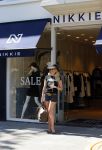 Amsterdam 1 juli 2015 
Nikkie Plessen voor haar winkel