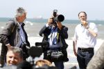 Wassenaar 10 juli 2015
Fotouurtje met Koningin Maxima Koning Willem Alexander en de prinsesjes Amalia Alexia en Ariane op het strand van Wassenaar. pers
